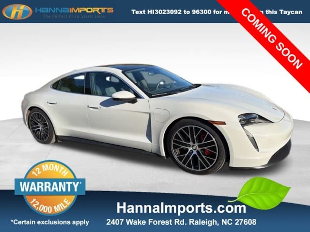 Used 2022 Porsche Taycan 4S Sedan