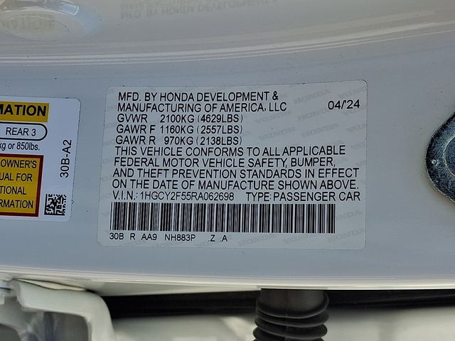 2024 Honda Accord Hybrid Sport - Photo 30
