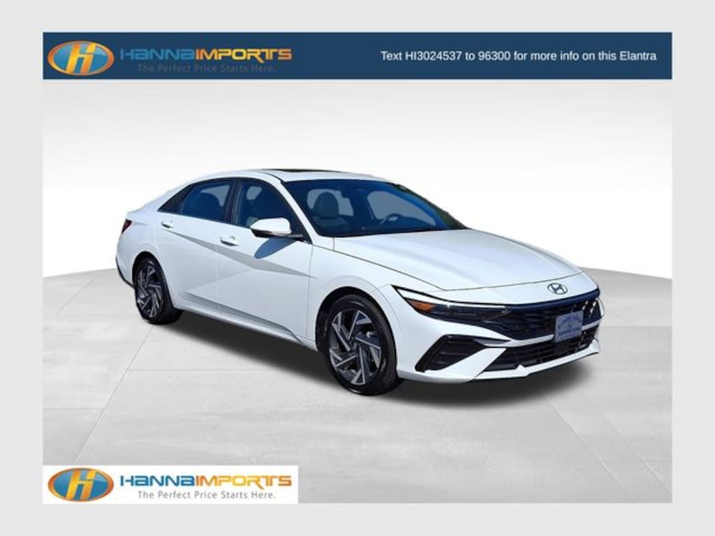 Used 2025 Hyundai Elantra Hybrid Limited Sedan