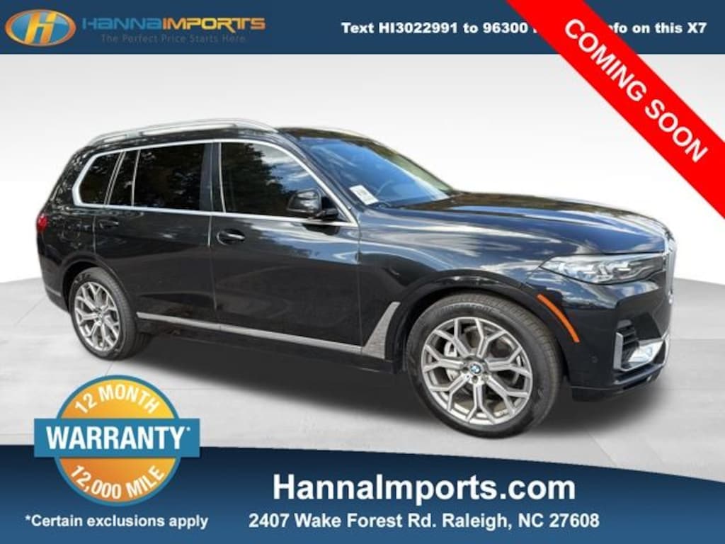 Used 2020 BMW X7 xDrive40i SUV