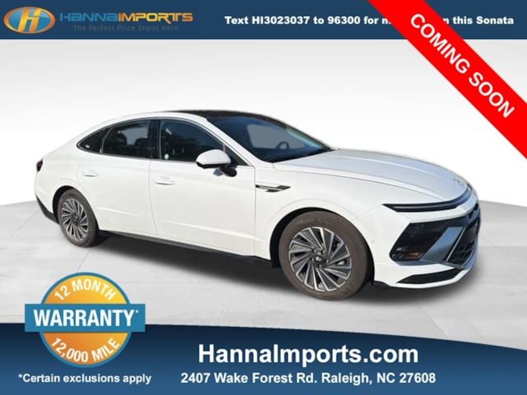 Used 2024 Hyundai Sonata Hybrid Limited Sedan