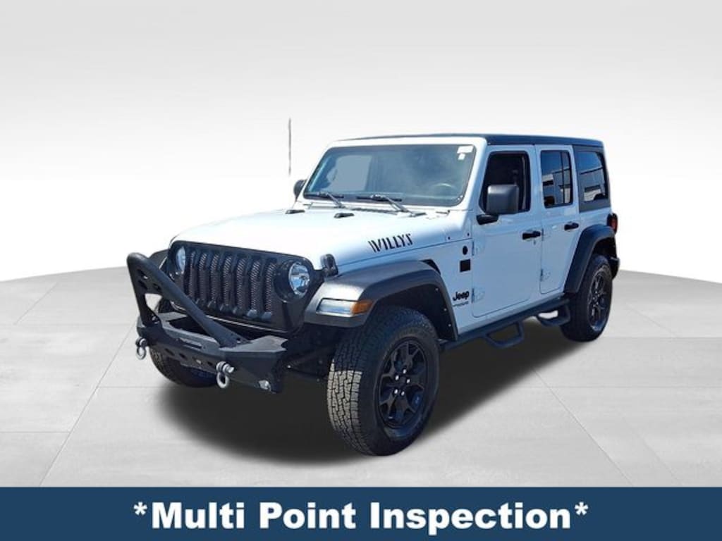 Used 2021 Jeep Wrangler Unlimited Willys SUV
