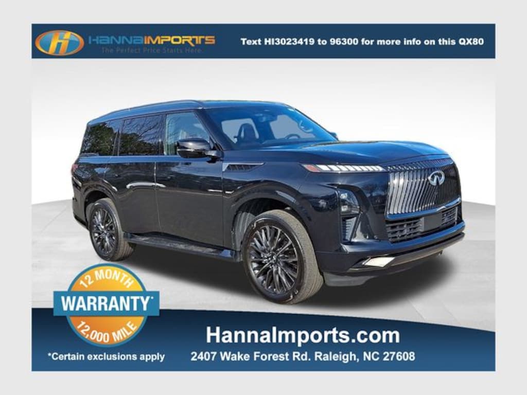 Used 2025 INFINITI QX80 Autograph SUV