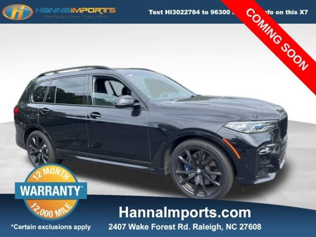 Used 2019 BMW X7 xDrive50i SUV