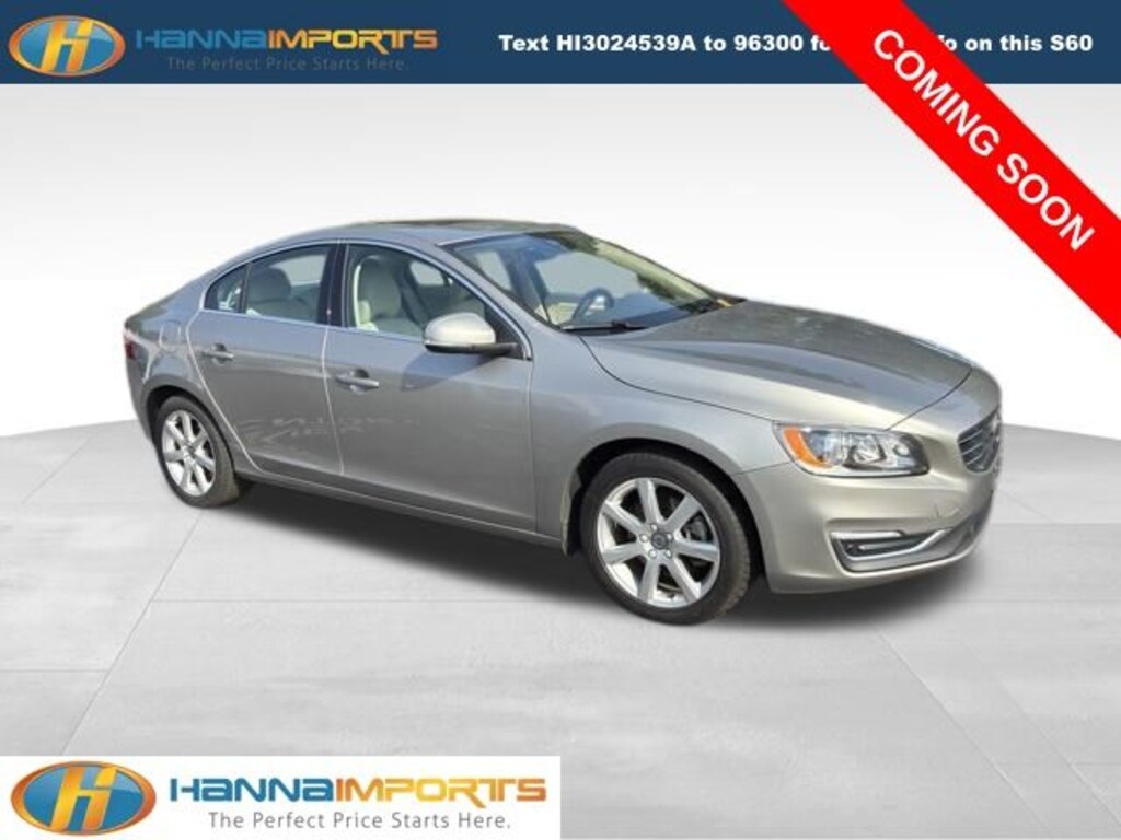 Used 2016 Volvo S60 T5 Drive-E Premier Sedan