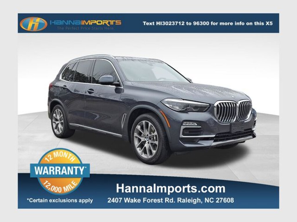 Used 2020 BMW X5 sDrive40i SUV