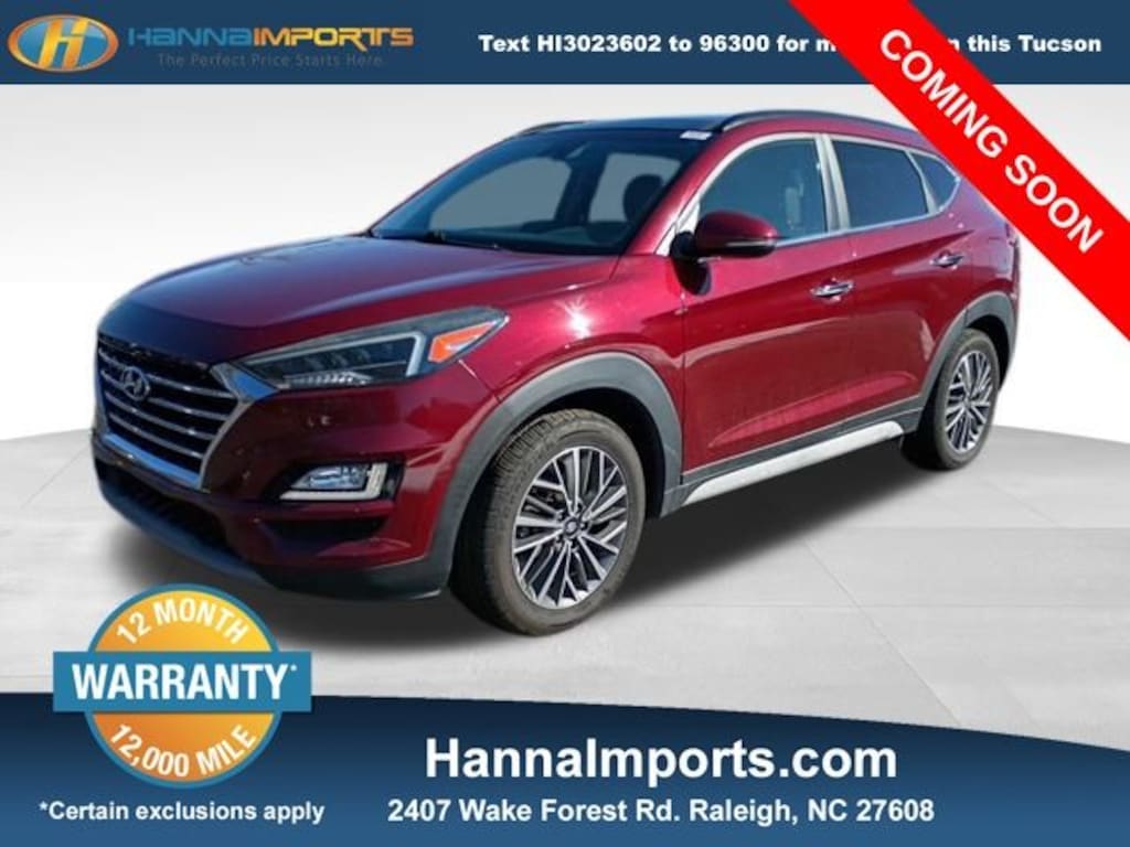 Used 2019 Hyundai Tucson Ultimate SUV