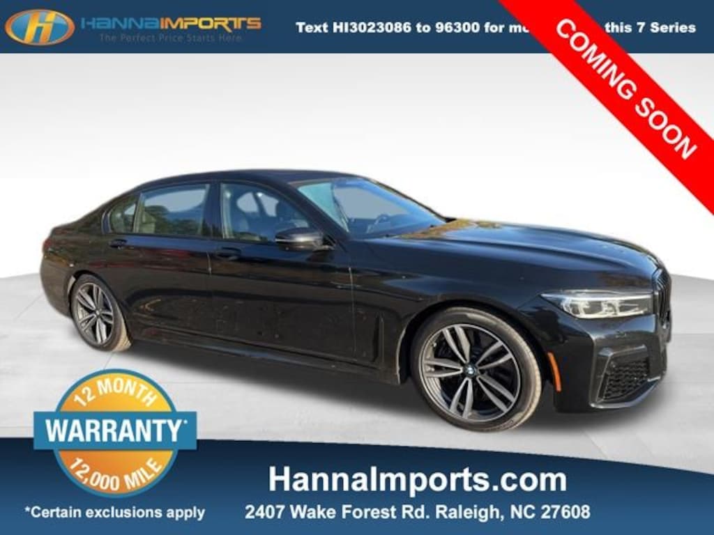 Used 2022 BMW 750i 750i xDrive Sedan