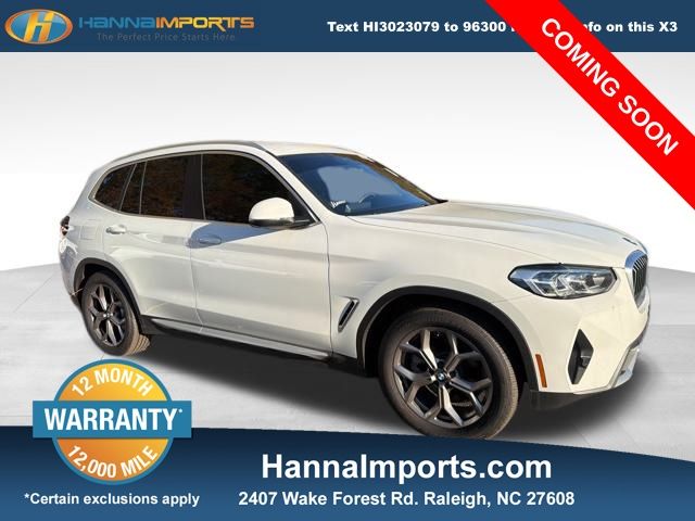 2022 BMW X3 30i