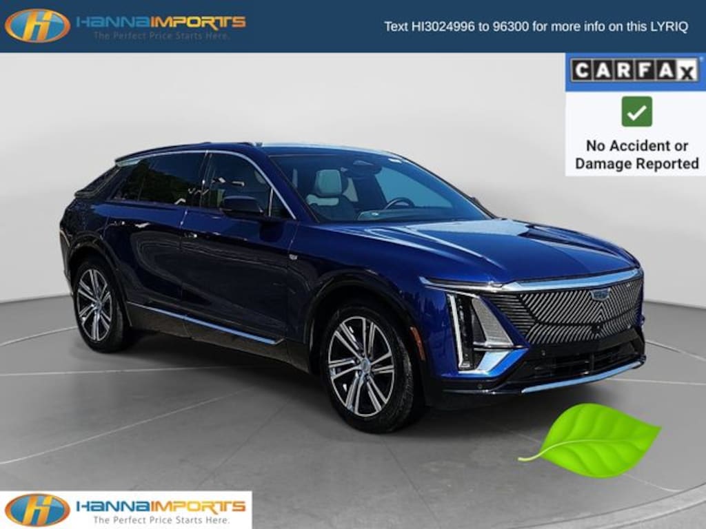 Used 2024 CADILLAC LYRIQ Luxury SUV