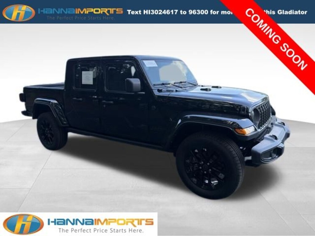 Used 2024 Jeep Gladiator Sport Truck