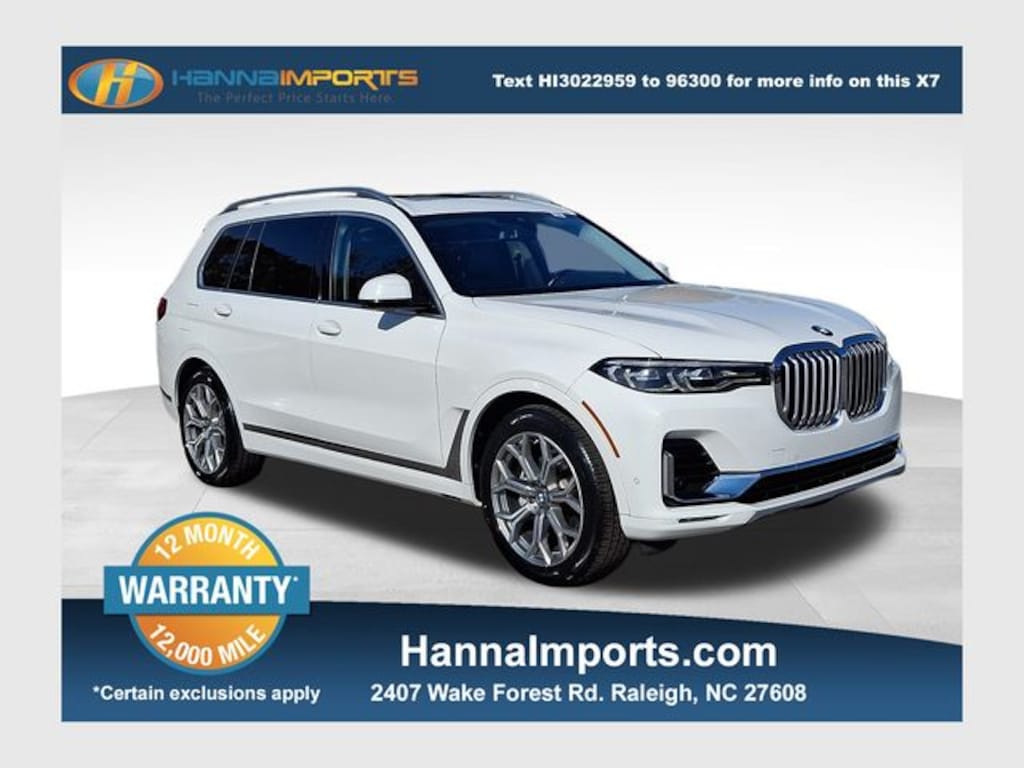 Used 2019 BMW X7 xDrive40i SUV