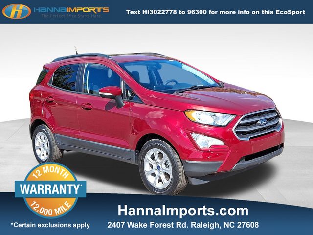 2021 Ford EcoSport SE