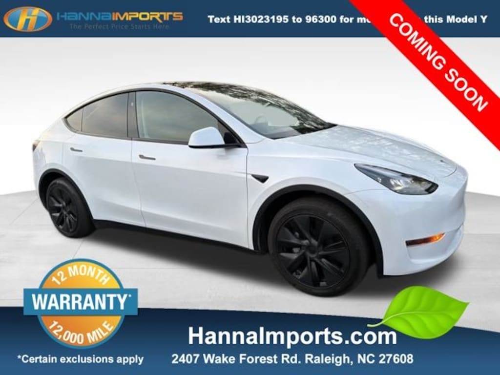 Used 2025 Tesla Model Y Long Range SUV