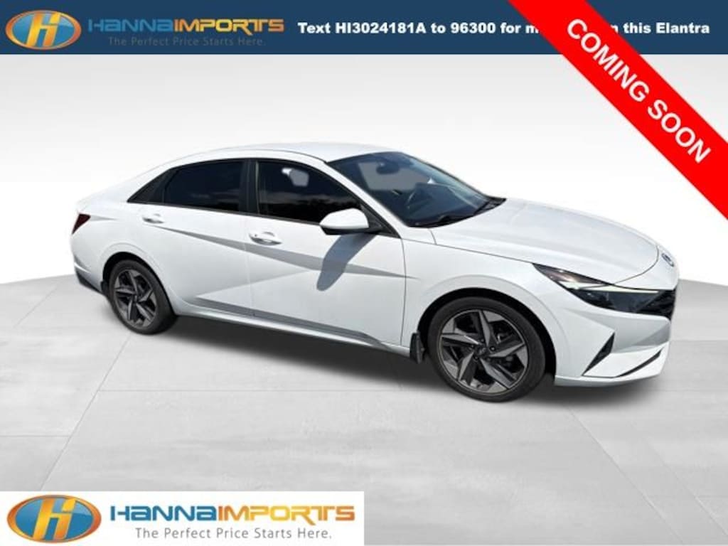 Used 2023 Hyundai Elantra SEL Sedan