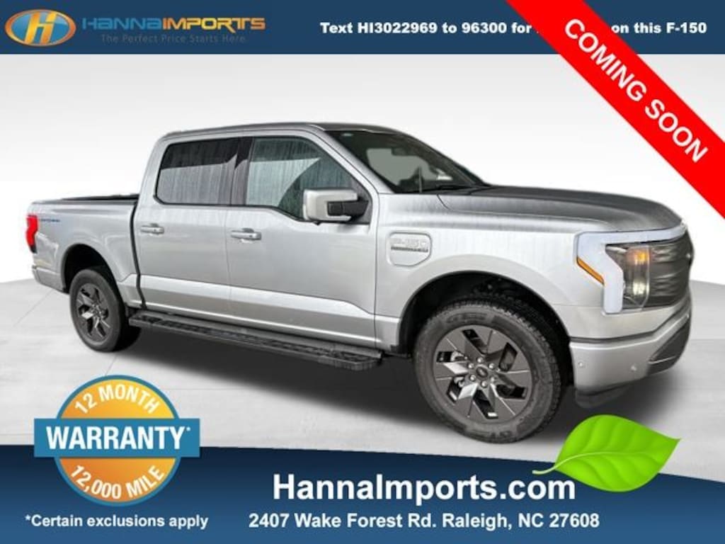 Used 2023 Ford F-150 Lightning Lariat Truck