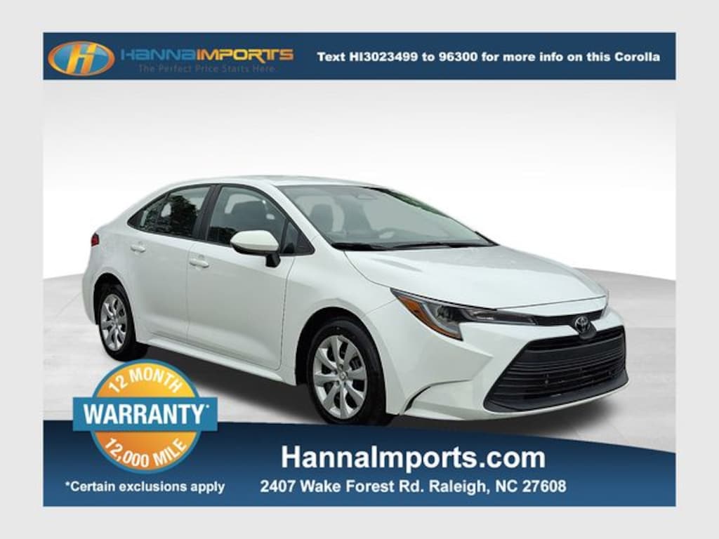 Used 2024 Toyota Corolla LE Sedan