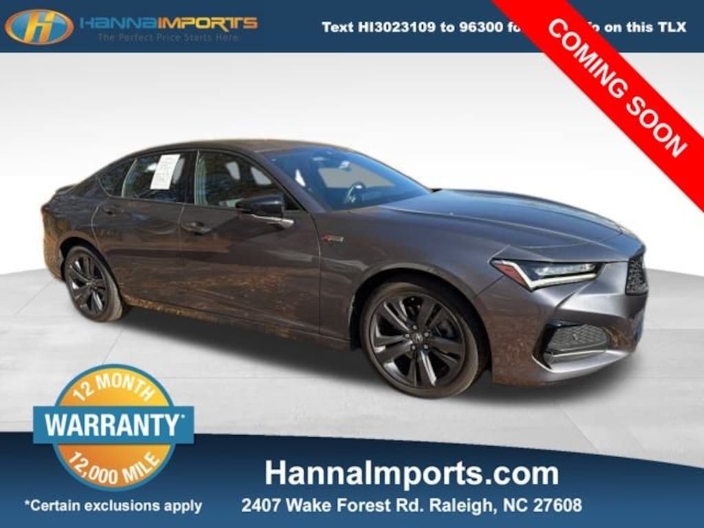 Used 2023 Acura TLX A-Spec Package Sedan