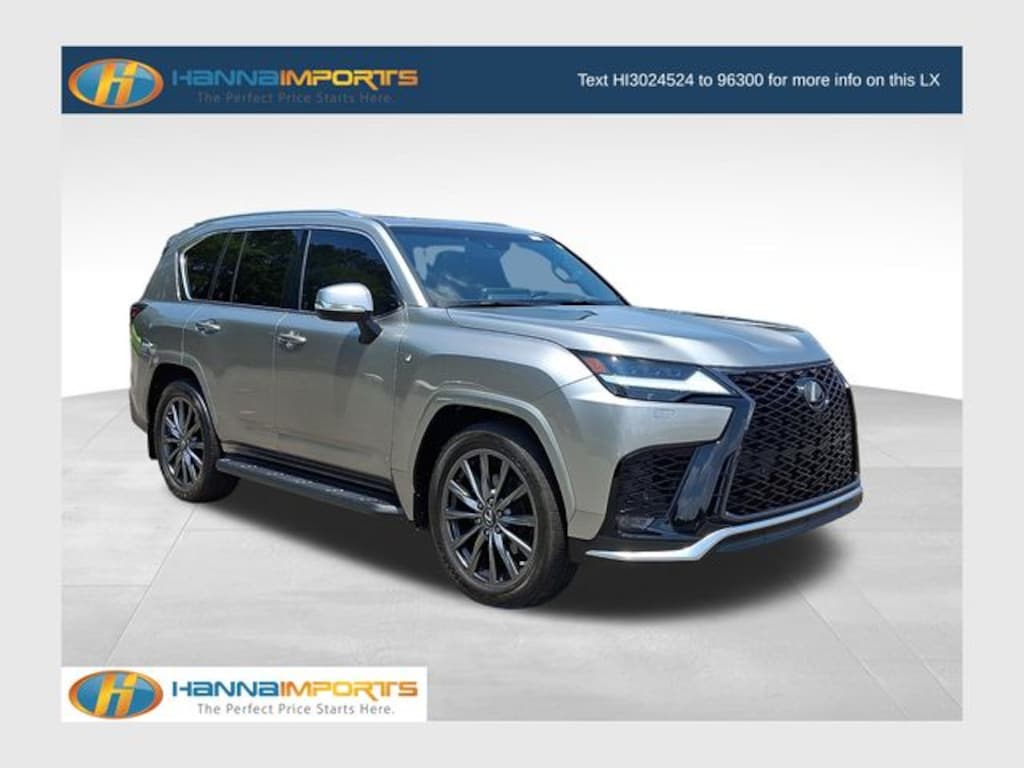 Used 2023 Lexus LX 600 600 F Sport SUV