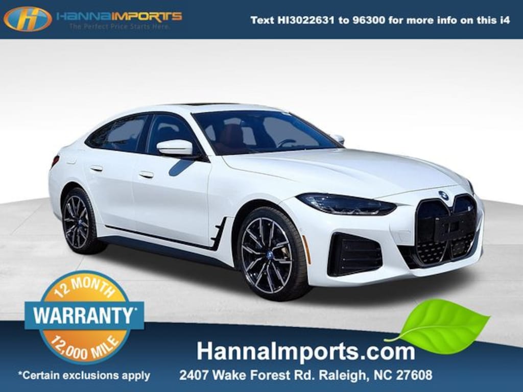 Used 2022 BMW i4 eDrive40 Hatchback