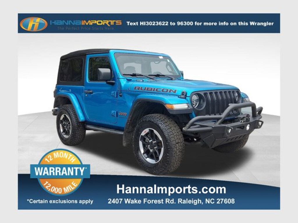 Used 2020 Jeep Wrangler Rubicon SUV