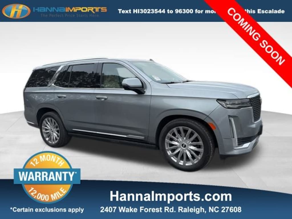 Used 2024 CADILLAC Escalade Premium Luxury SUV