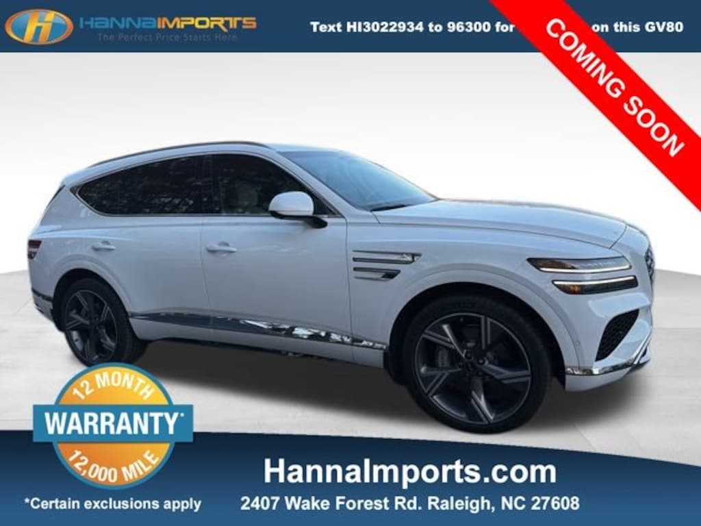 Used 2025 Genesis GV80 2.5T Prestige SUV