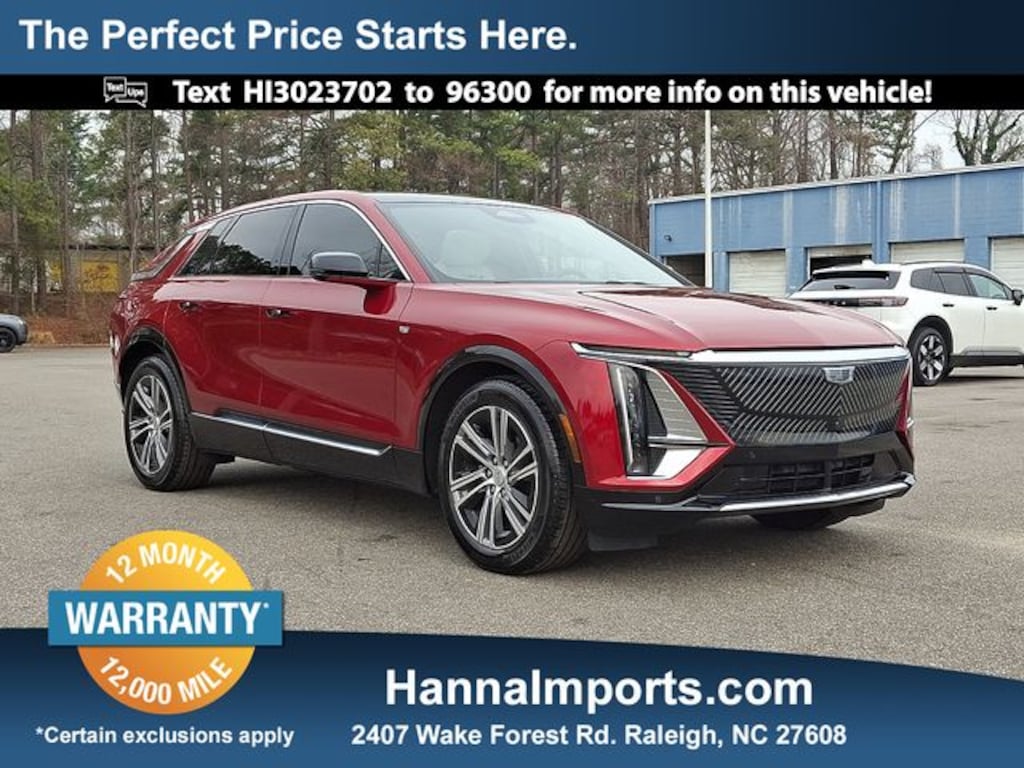 Used 2024 CADILLAC LYRIQ Luxury SUV