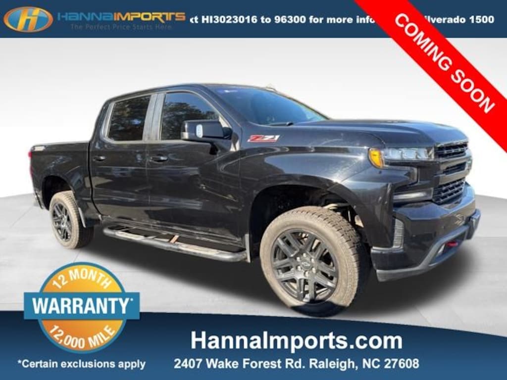 Used 2022 Chevrolet Silverado 1500 LTD LT Trail Boss Truck