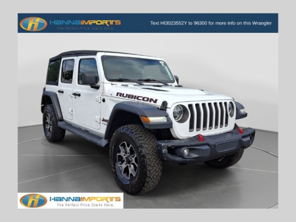 Used 2018 Jeep Wrangler Unlimited Rubicon SUV