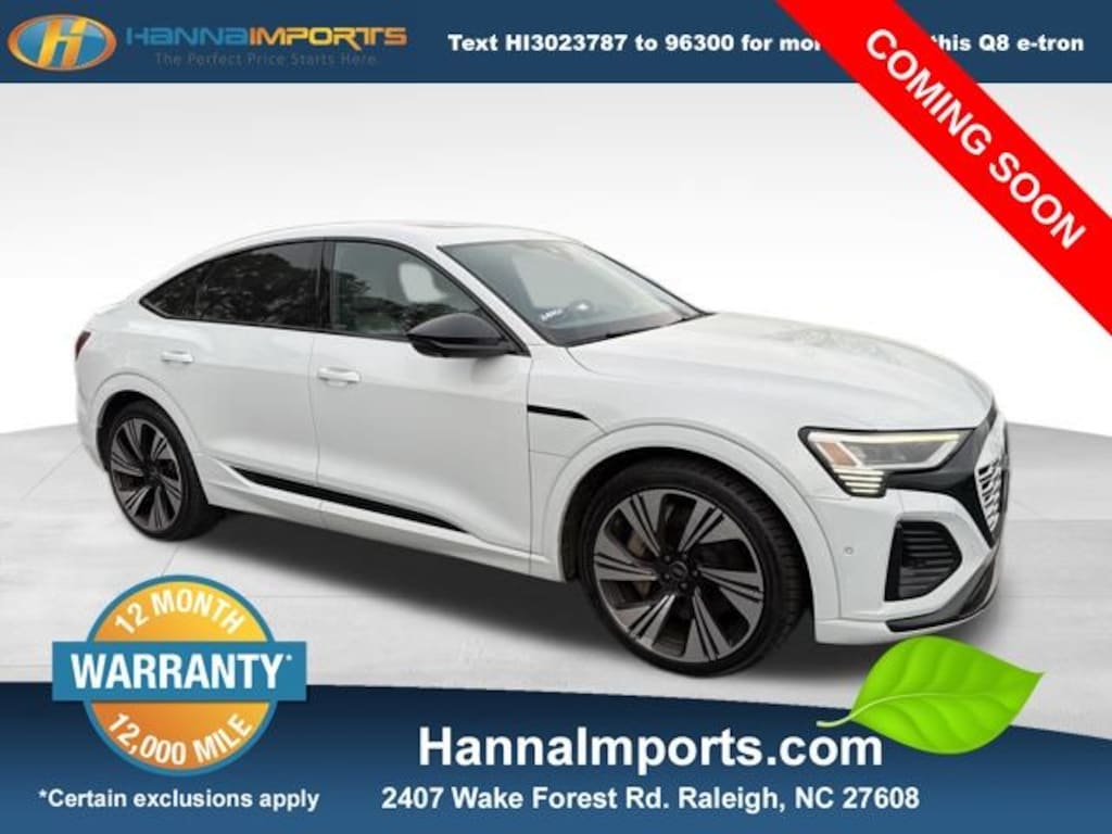 Used 2024 Audi Q8 Sportback e-tron Prestige SUV