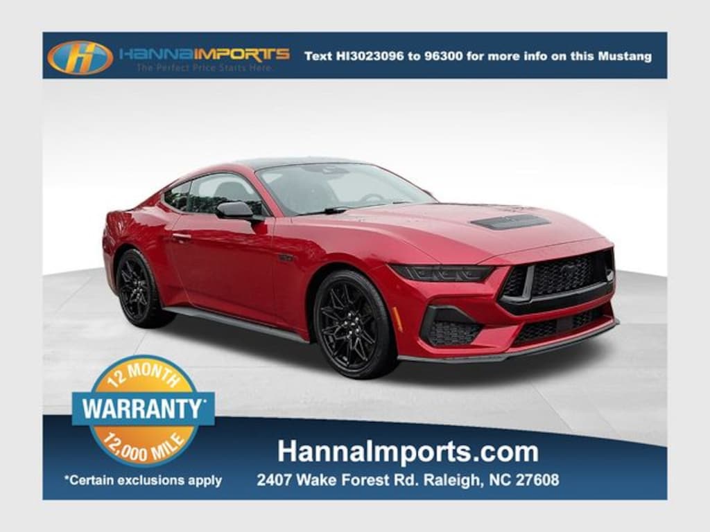 Used 2024 Ford Mustang GT Premium Coupe