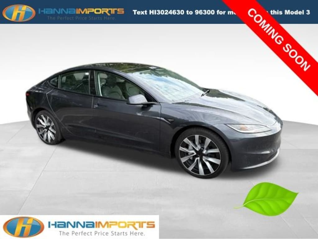 Used 2024 Tesla Model 3 Base Sedan