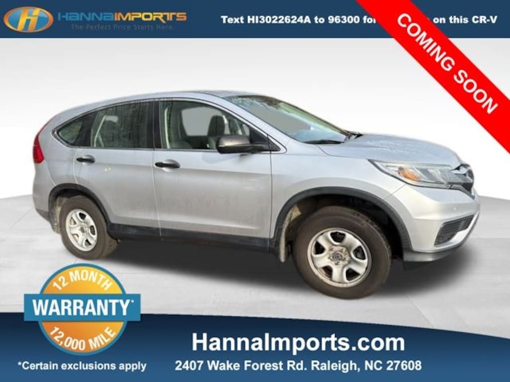 Used 2016 Honda CR-V LX SUV