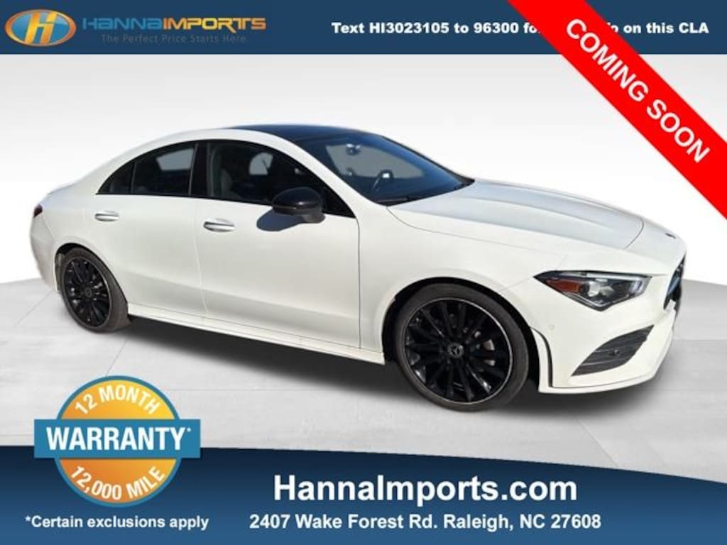 Used 2023 Mercedes-Benz CLA 250 CLA 250 Sedan