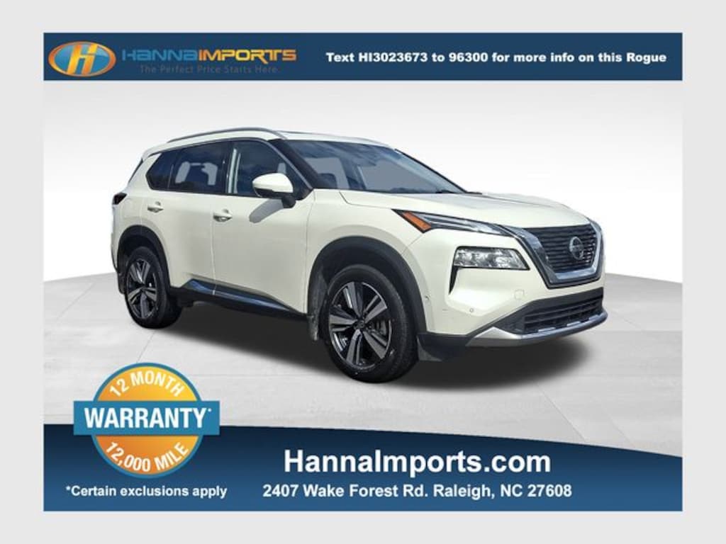 Used 2021 Nissan Rogue Platinum SUV