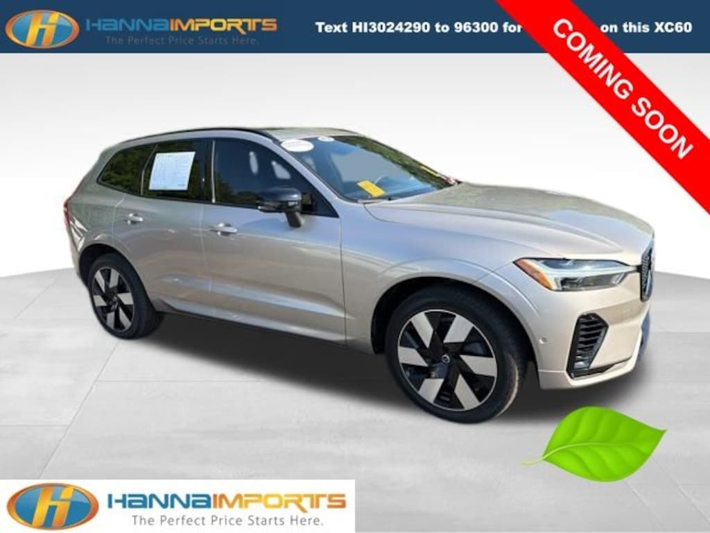 Used 2023 Volvo XC60 Recharge Plug-In Hybrid T8 Plus Dark Theme SUV