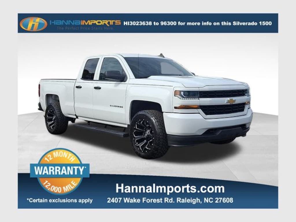 Used 2019 Chevrolet Silverado 1500 LD Silverado Custom Truck