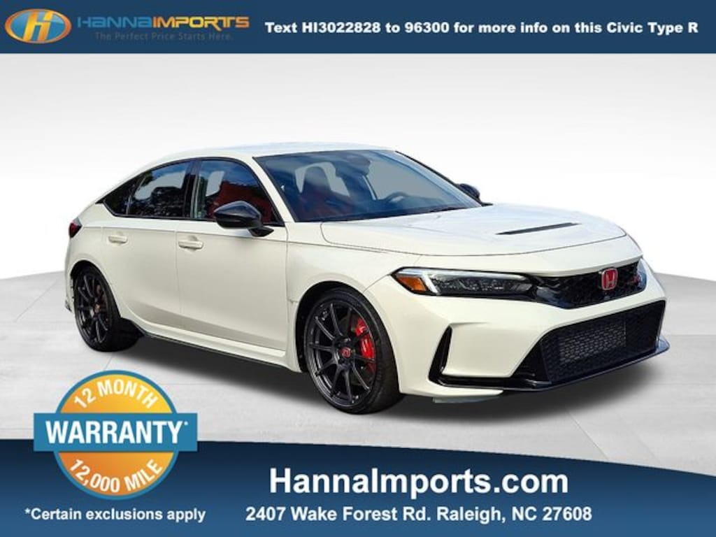 Used 2023 Honda Civic Type R Base Hatchback