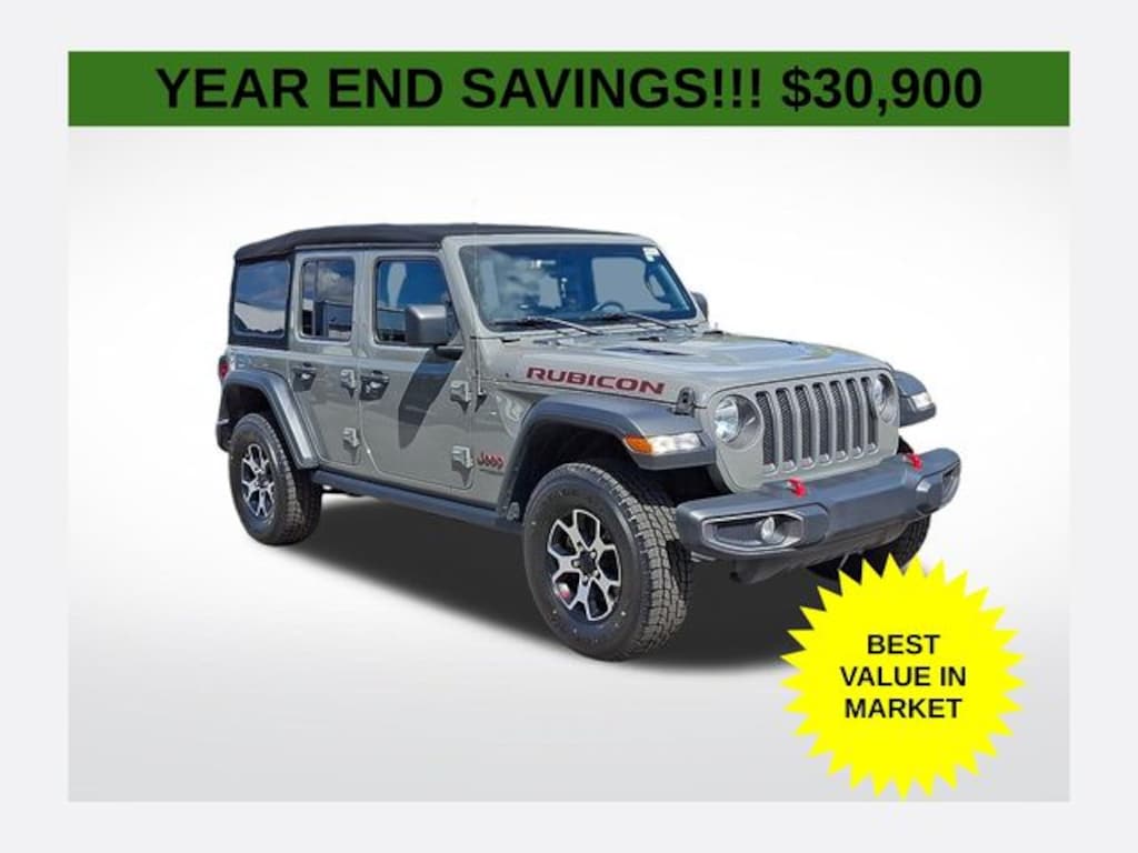 Used 2021 Jeep Wrangler Unlimited Rubicon SUV