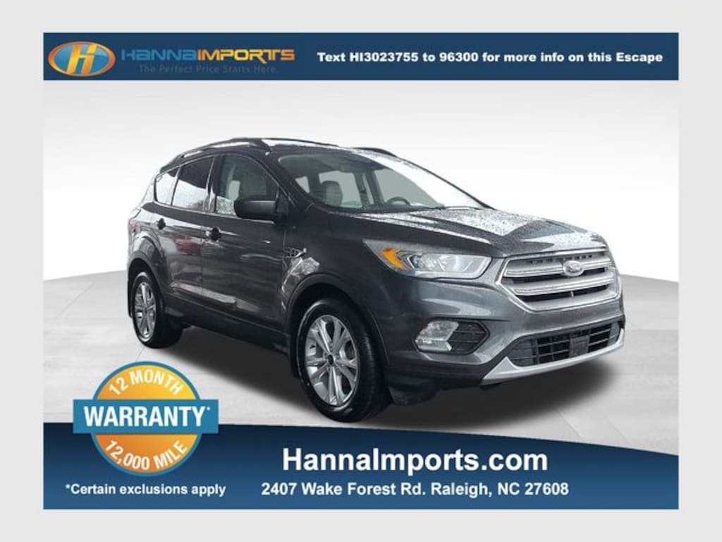 Used 2018 Ford Escape SEL SUV