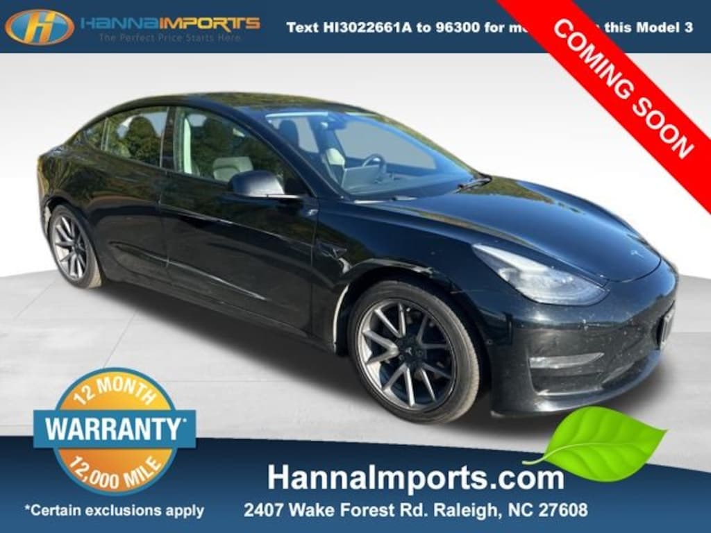 Used 2022 Tesla Model 3 Long Range Sedan