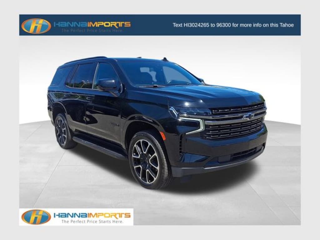 Used 2021 Chevrolet Tahoe RST SUV