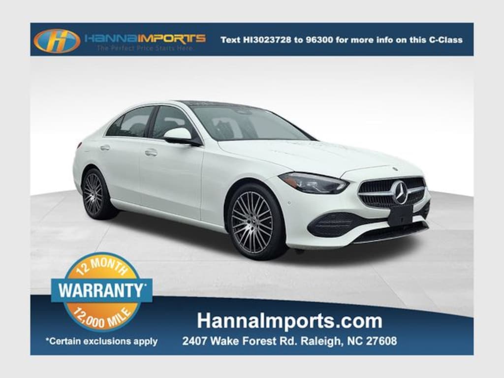 Used 2025 Mercedes-Benz C-Class C 300 Sedan