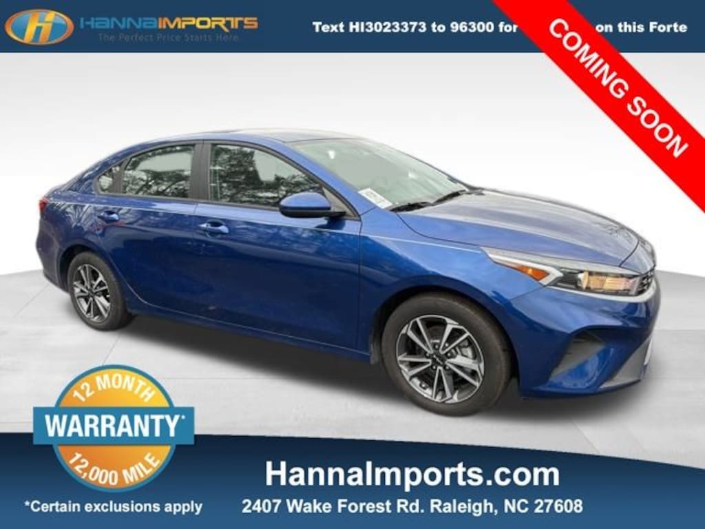 Used 2024 Kia Forte LXS Sedan