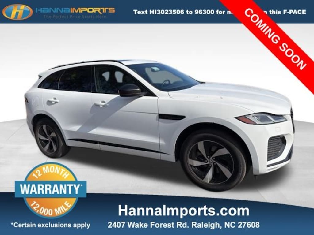 Used 2024 Jaguar F-PACE P250 SUV