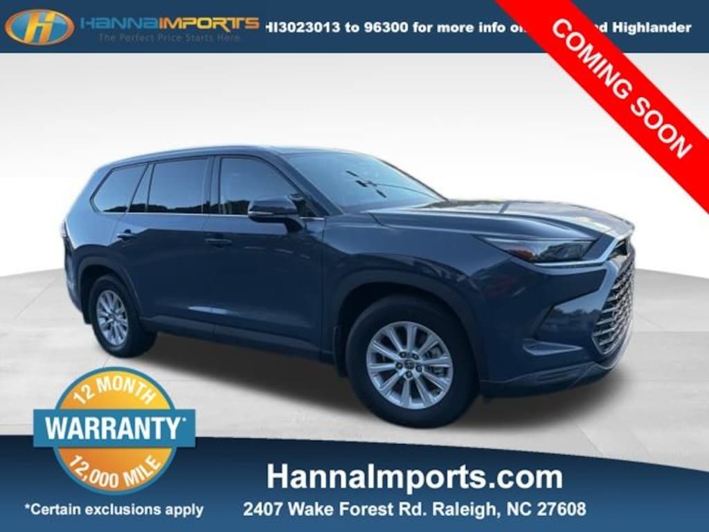 Used 2024 Toyota Grand Highlander Limited SUV