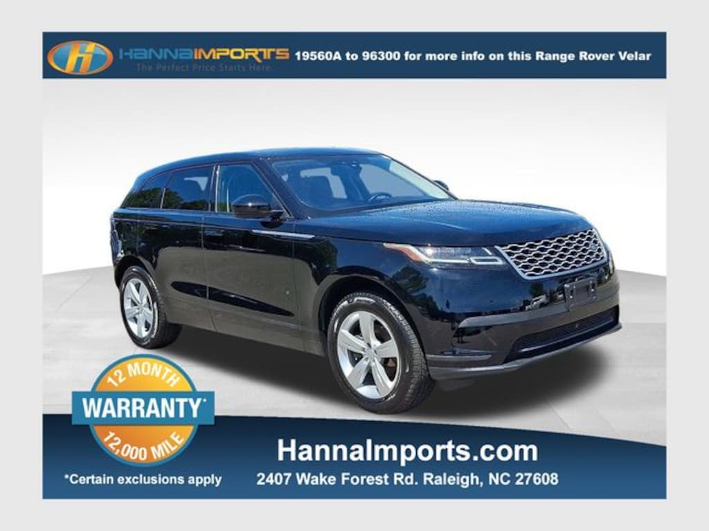 Used 2018 Land Rover Range Rover Velar D180 S SUV