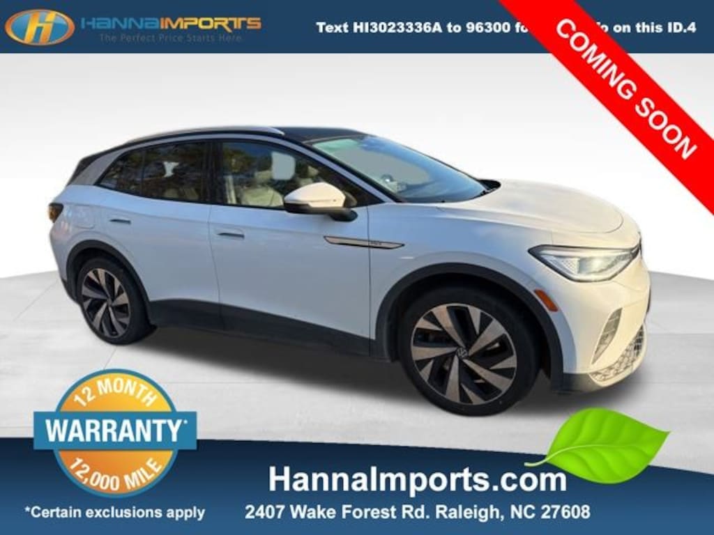 Used 2021 Volkswagen ID.4 Pro S SUV