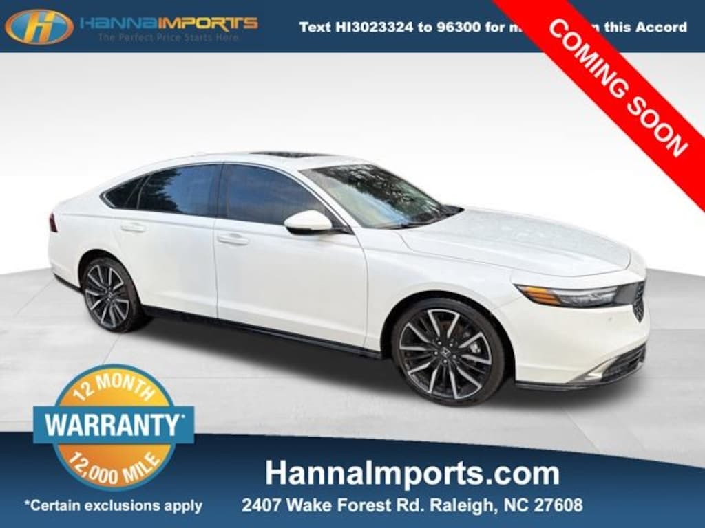 Used 2024 Honda Accord Hybrid Touring Sedan